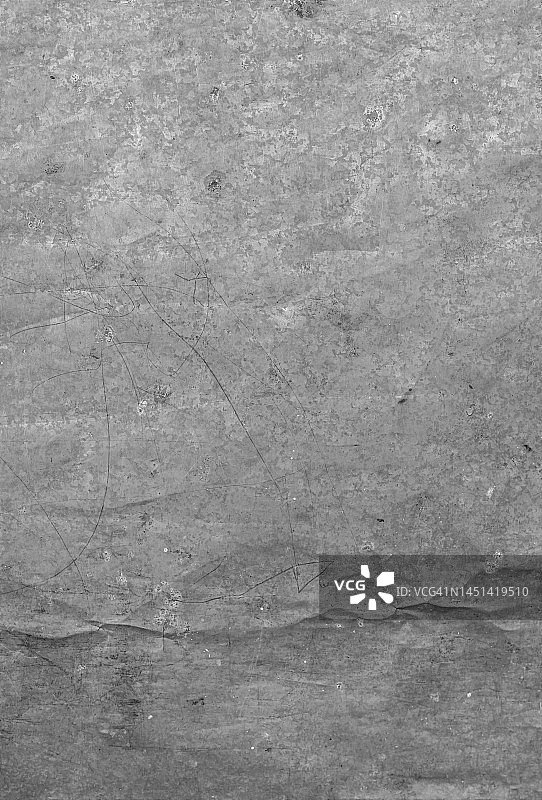 生锈的金属，Grunge金属背景，纹理划痕和裂纹，铁面全面积。图片素材