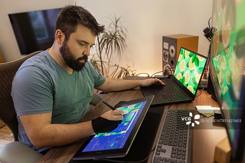 创作夏季插画图片素材