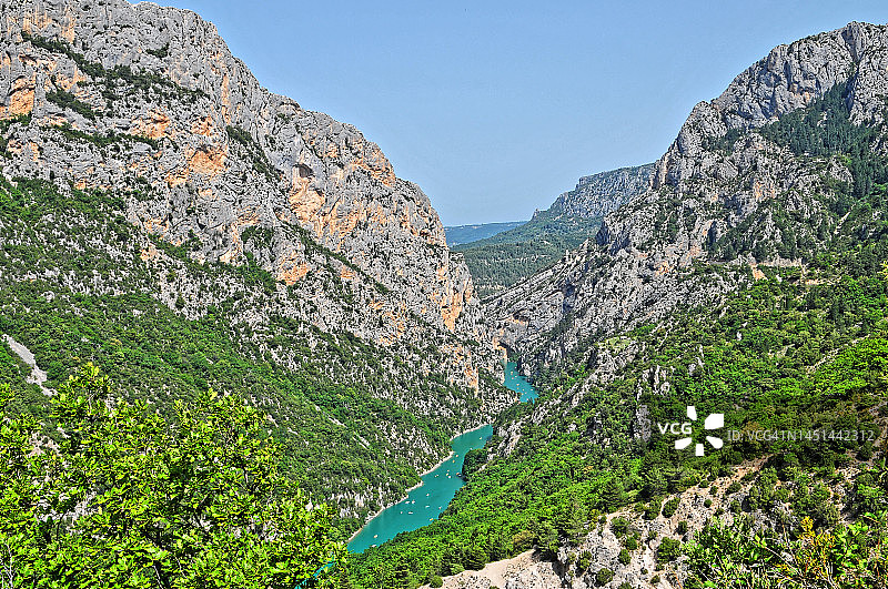 韦尔东峡谷图片素材