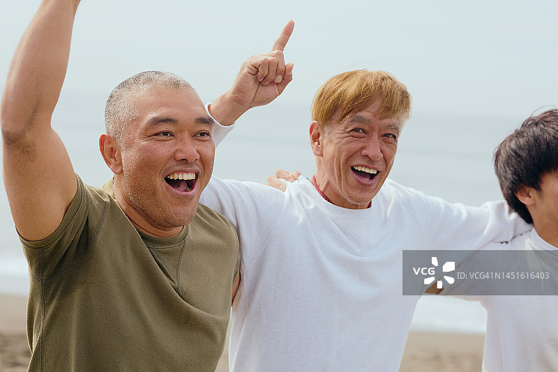 太平洋上的海上运动伙伴图片素材