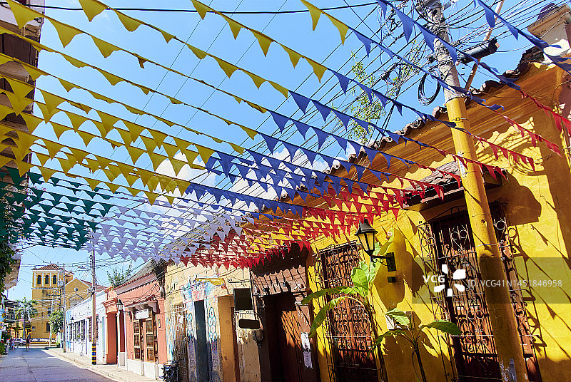 卡塔赫纳格特塞马尼社区街景图片素材