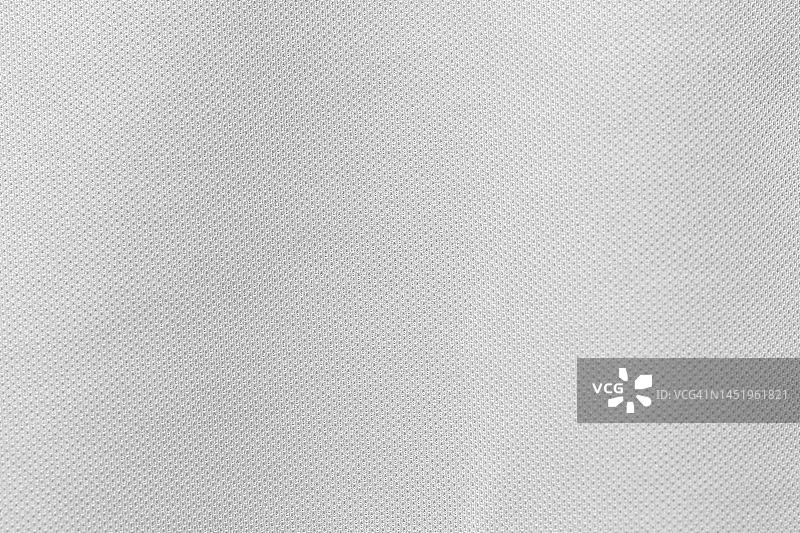 白色运动服装面料足球服纹理和纺织背景图片素材