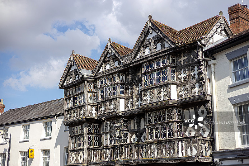 英国什罗普郡勒德洛图片素材