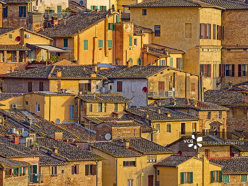 意大利托斯卡纳山城锡耶纳图片素材