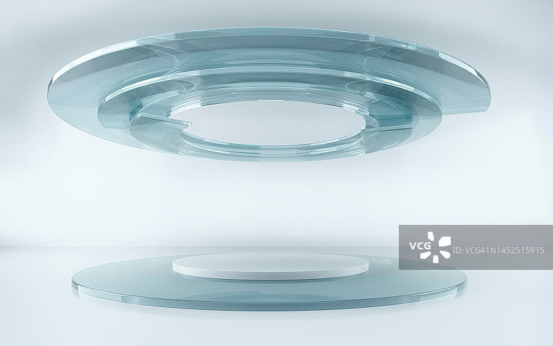 3D渲染展览背景图片素材