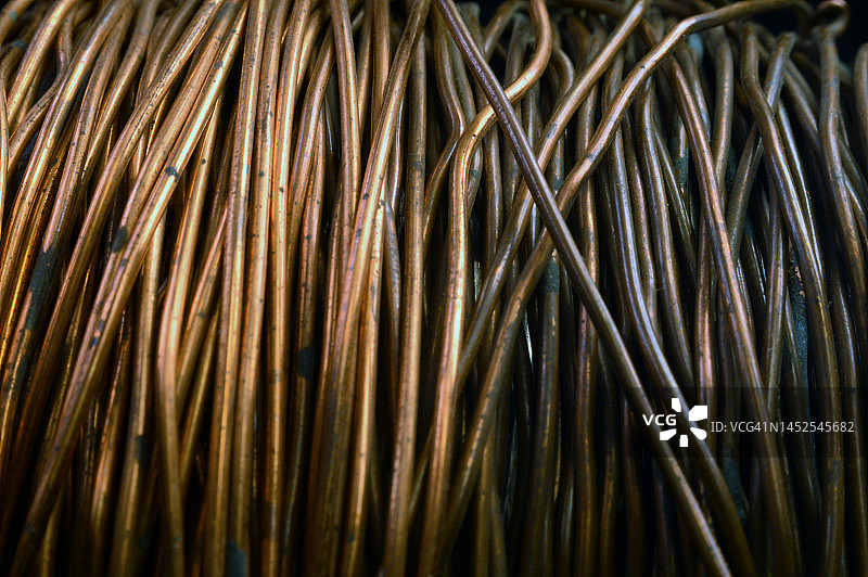 脏铜线圈图片素材