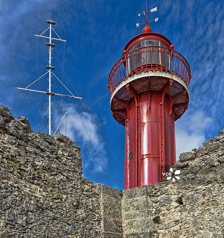 葡萄牙科英布拉菲盖拉-达福什的灯塔图片素材