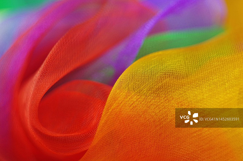 雪纺围巾抽象图案图片素材