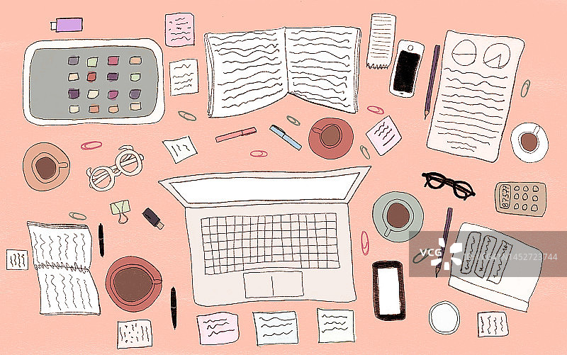 商务会议插画图片素材