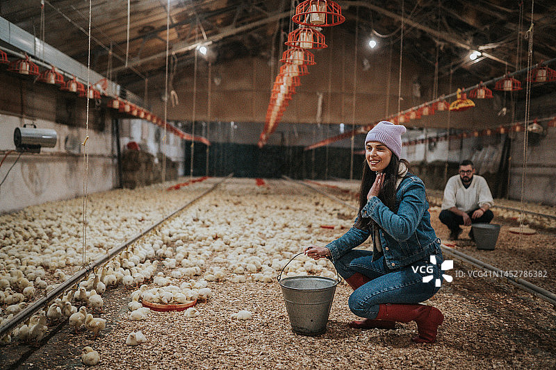 女农民 портрет图片素材