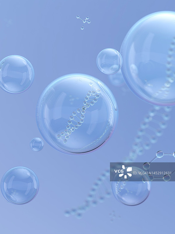 生物技术分子结构图片素材