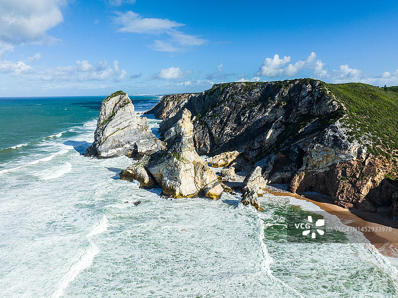 葡萄牙大西洋海岸风光图片素材