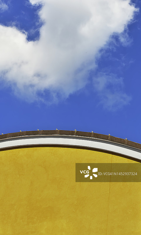 建筑全景图图片素材