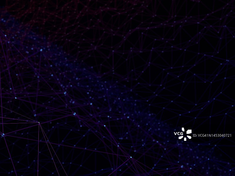 计算机神经网络技术概念背景图片素材