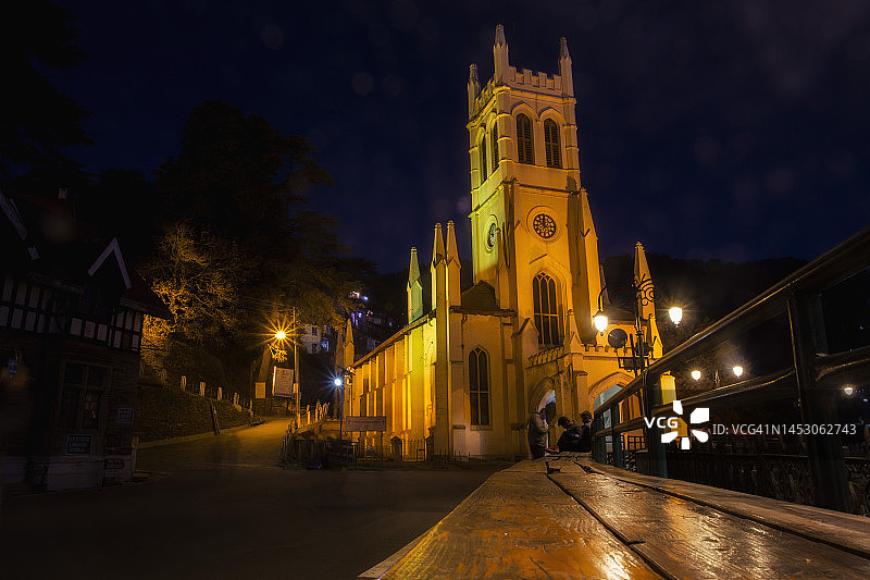 西姆拉基督教堂图片素材