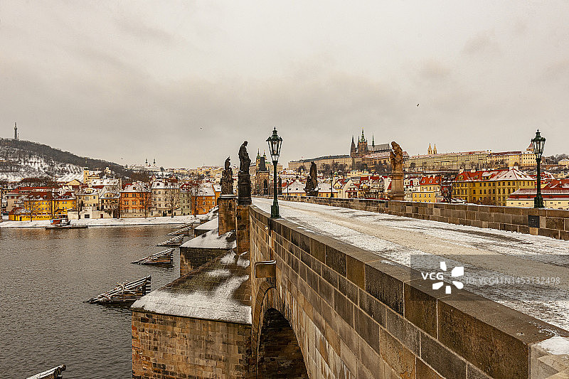 布拉格查理大桥图片素材