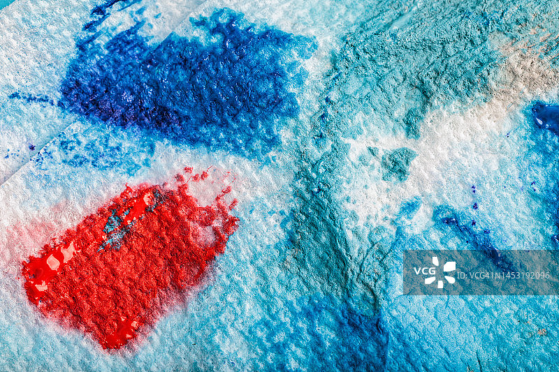 抽象颜料笔触微距摄影图片素材