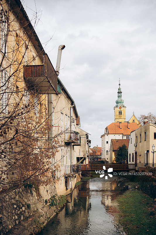 欧洲古镇城市风光图片素材