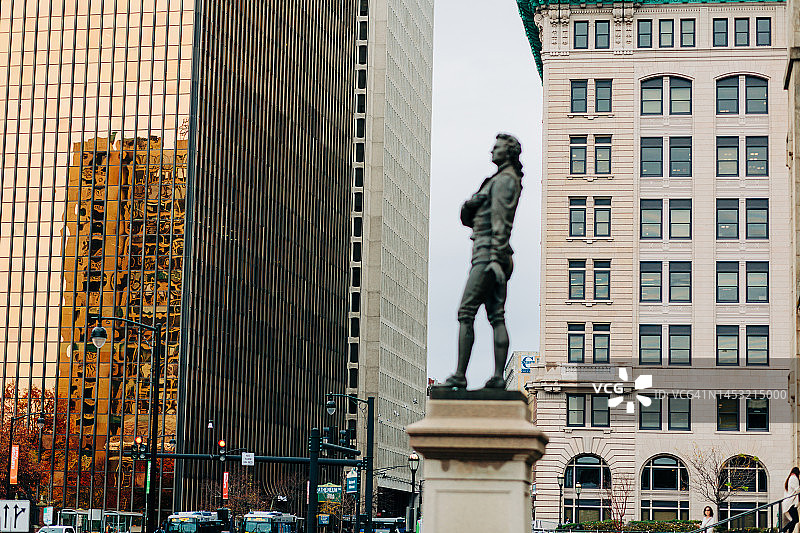 康涅狄格州哈特福德大街图片素材
