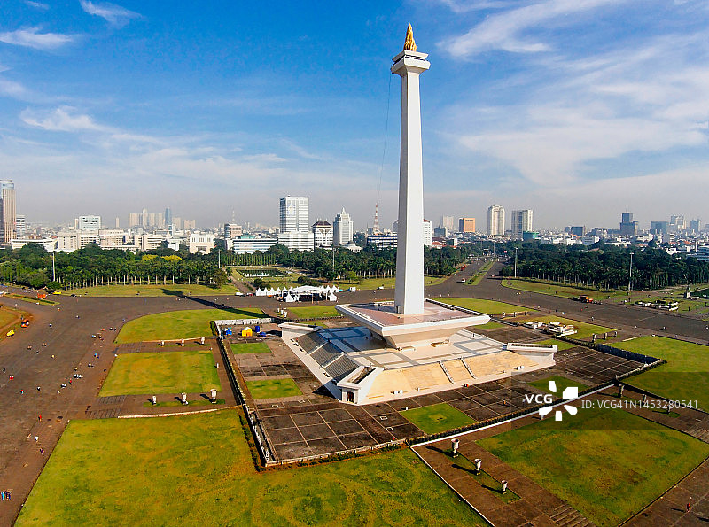 印度尼西亚雅加达Monas纪念碑图片素材