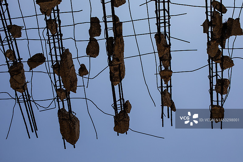 受损的黎巴嫩贝鲁特图片素材