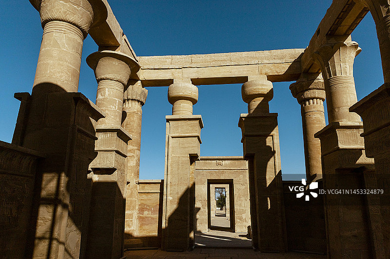 希比斯神庙，埃及哈里杰绿洲图片素材