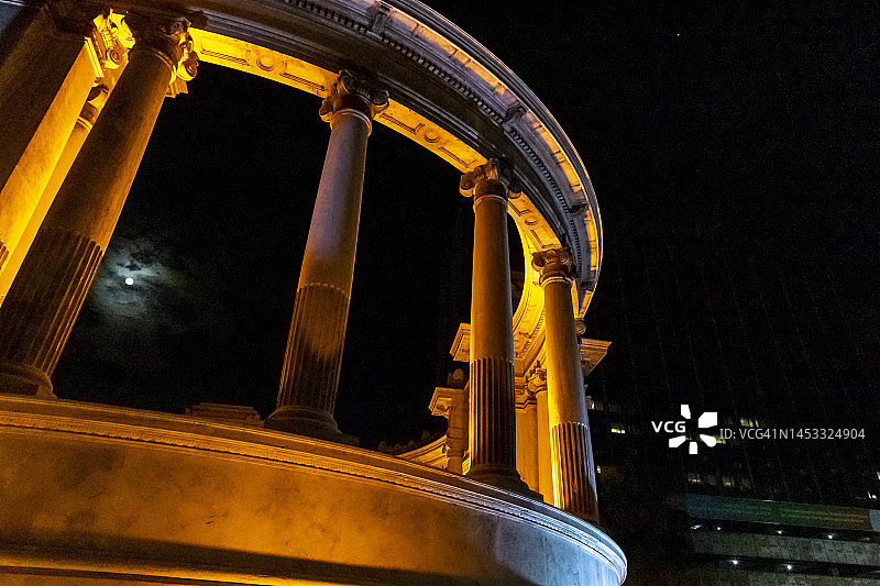 埃及亚历山大海军无名战士纪念碑图片素材