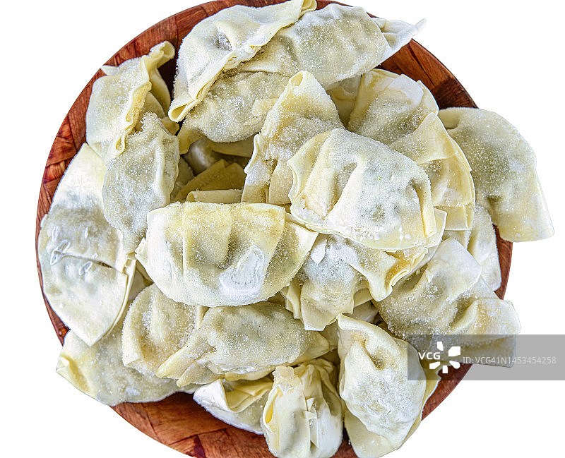 冰冻迷你馄饨图片素材