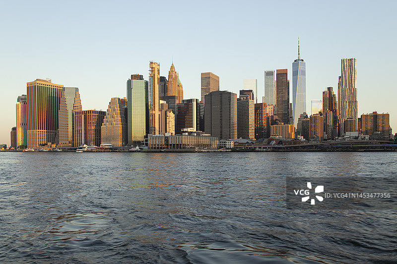 纽约天际线图片素材