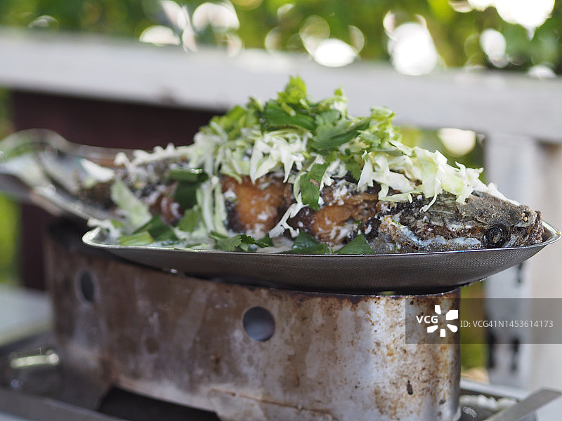 椰奶煮乌鳢图片素材