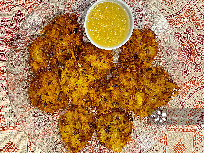 土豆煎饼图片素材