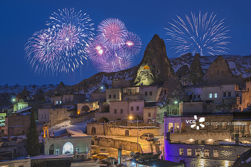 卡帕多奇亚新年庆祝活动图片素材