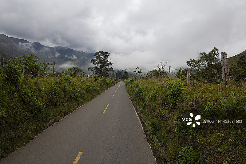 乡村公路图片素材
