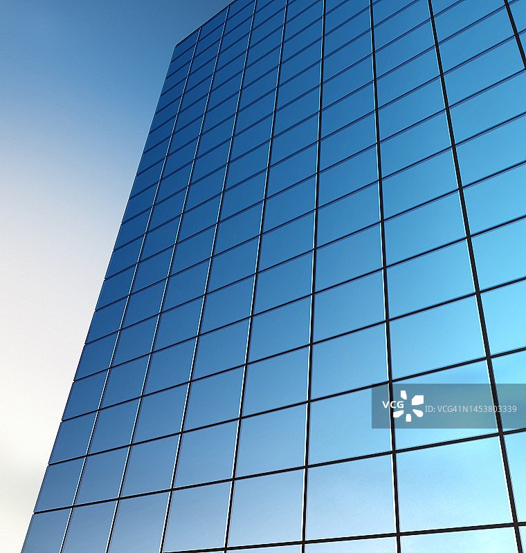 玻璃建筑局部（低角度3D无人物）图片素材