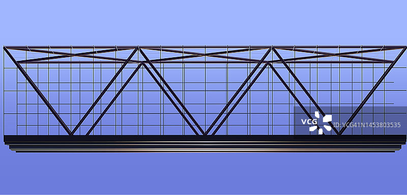 桥，通道，静物，3D，无人图片素材