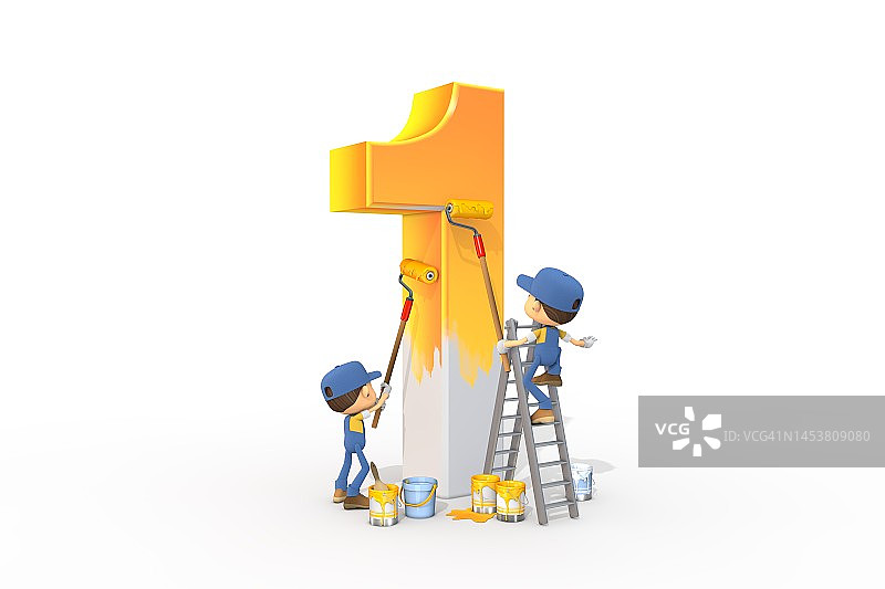 3D, CG，卡通，人物，人物，插图图片素材