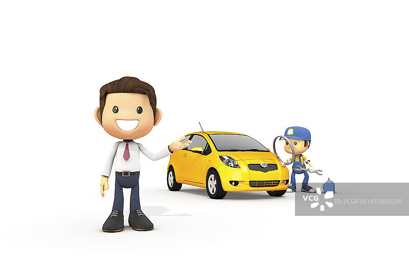 3D, CG，卡通，人物，人物，插图图片素材