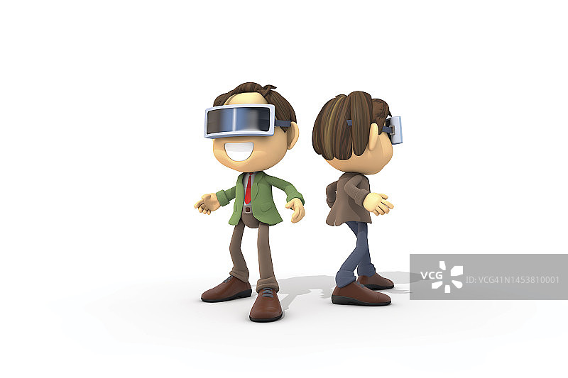 3D, CG，卡通，人物，人物，插图图片素材