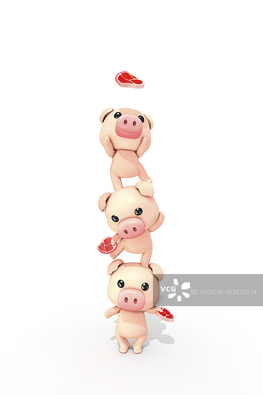 3D, CG，卡通，人物，人物，插图图片素材