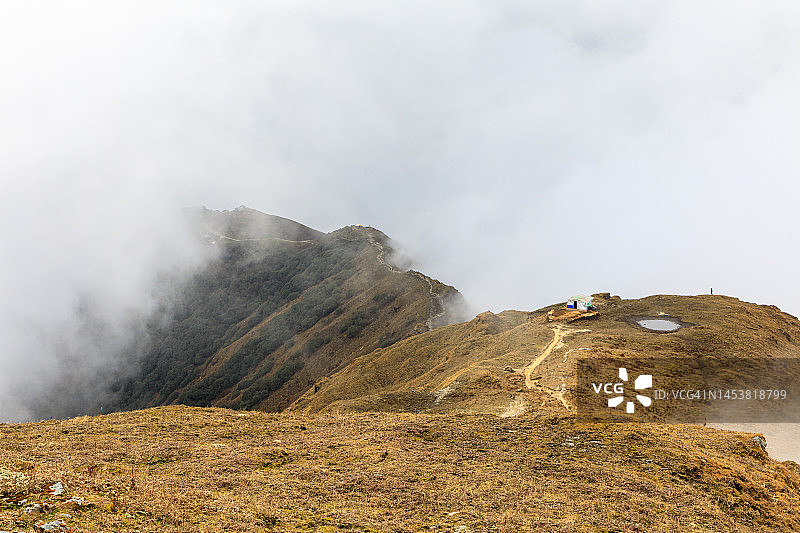 安娜普尔纳国家公园环线徒步图片素材