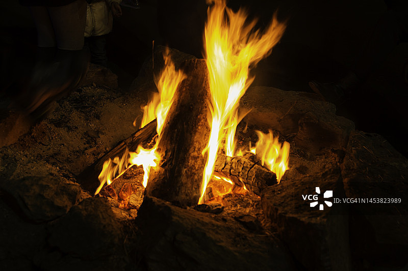 篝火图片素材