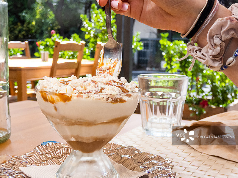 加那利群岛的典型甜点：乌拉圭小甜点图片素材