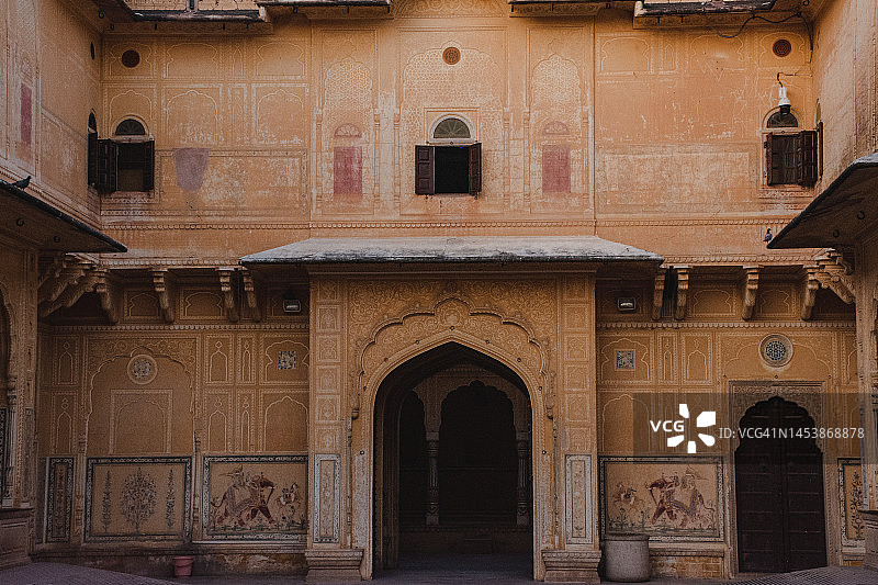 纳哈加尔堡内部图片素材