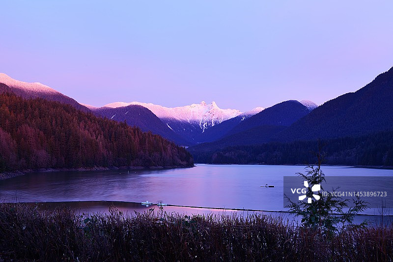 克利夫兰大坝，卡皮拉诺供水区与水库图片素材