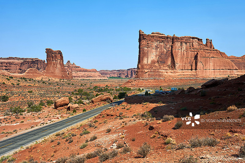 拱门国家公园景观，美国图片素材