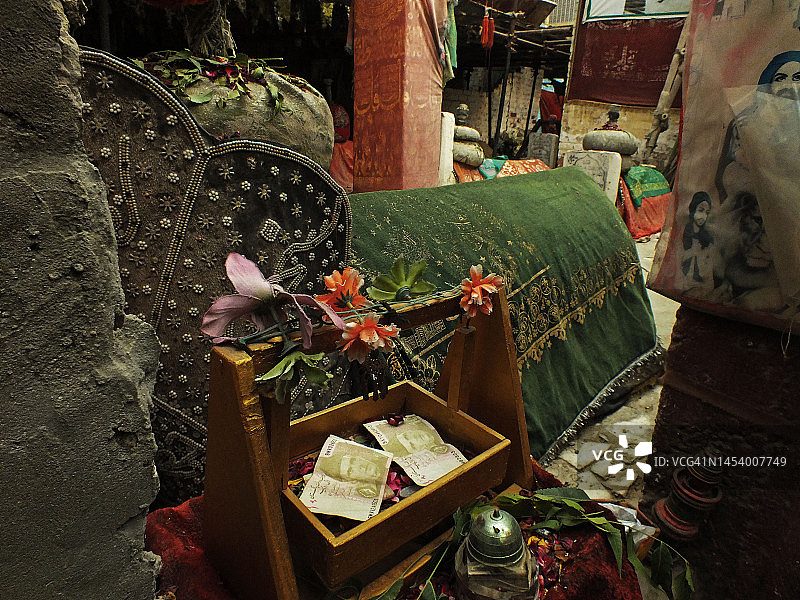 穆斯林苏菲圣徒陵墓图片素材