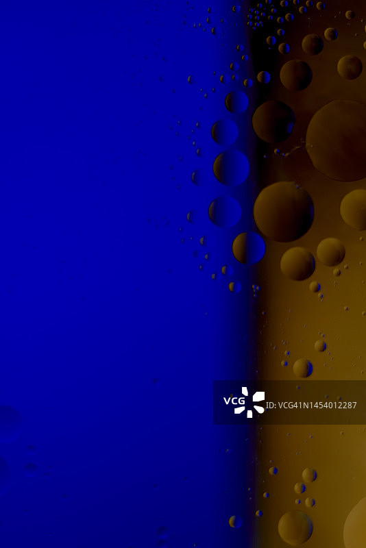 油水融合图片素材