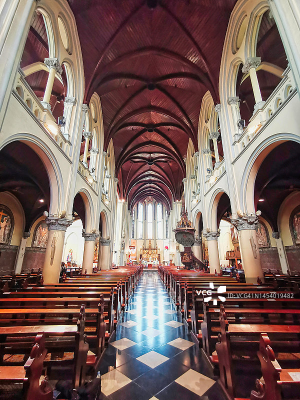 雅加达卡特德拉尔大教堂，印度尼西亚图片素材