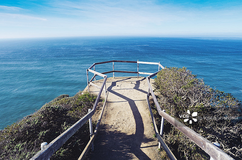 缪尔海滩瞭望台图片素材