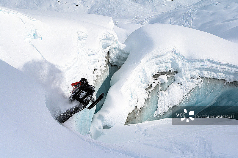 雪地摩托图片素材